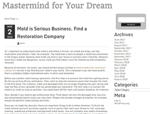 Tablet Screenshot of mastermindforyourdream.com